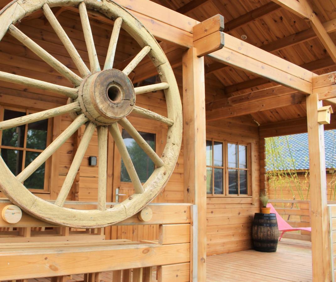 Chalet Pyreneen Saint-Ybars Esterno foto